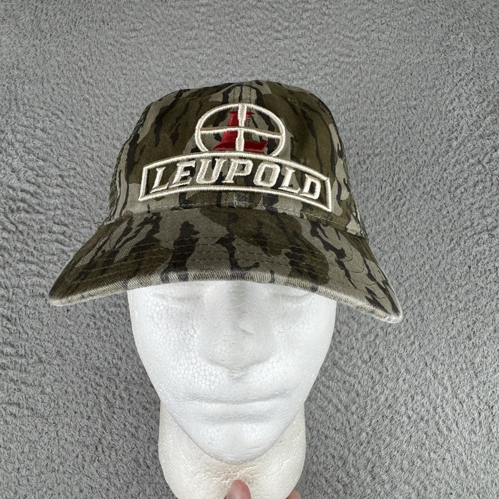 Leupold Rifle Scope Trucker Hat SnapBack Adjustable Camouflage Camo Hunting Y2k